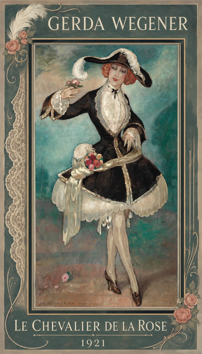 Gerda Wegener Le Chevalier De La Rose No1 - Póster