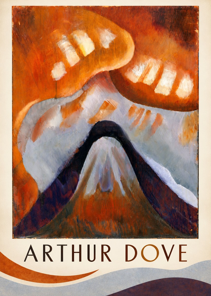 Arthur Dove Snowstorm No1 - Póster