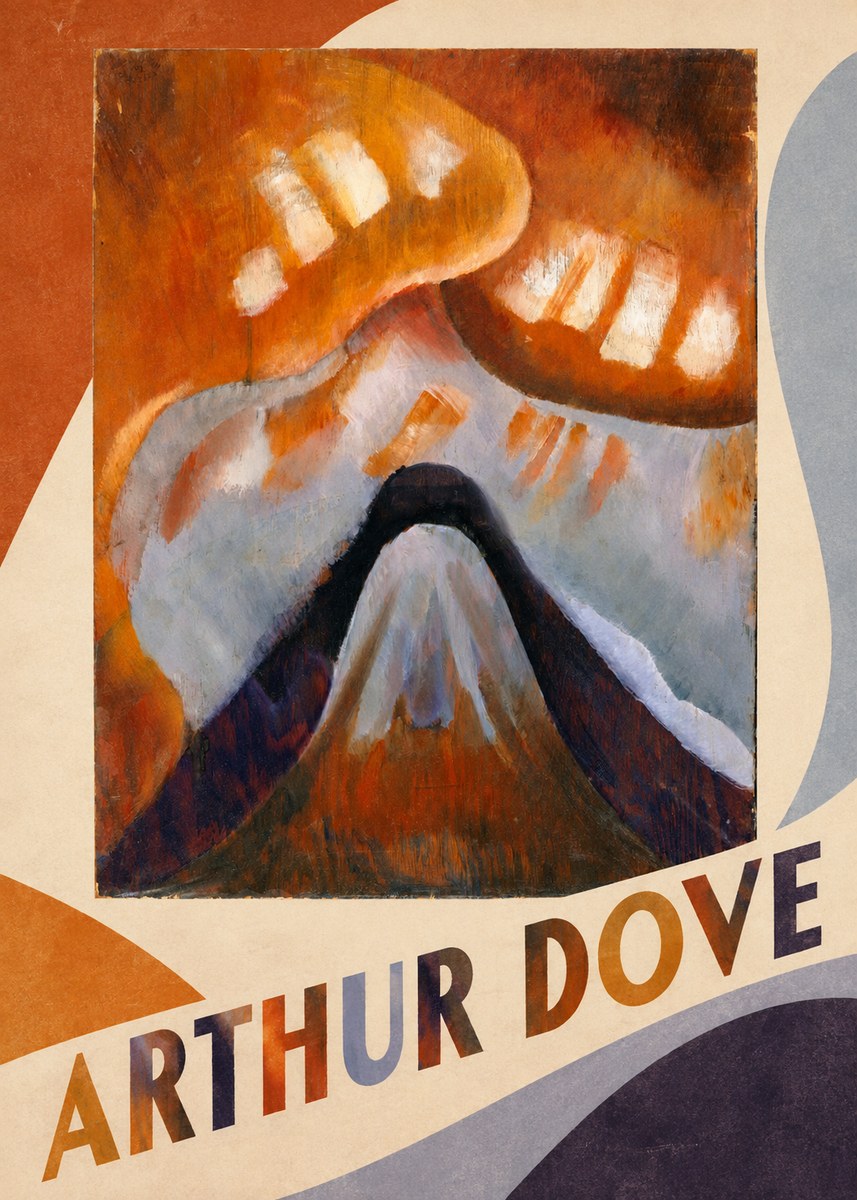 Arthur Dove Snowstorm No5 - Póster
