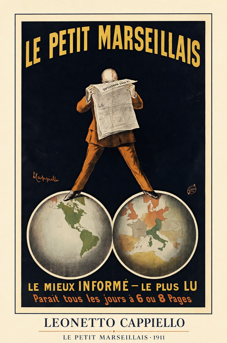 Leonetto Cappiello Le Petit Marseillais No3 - Póster