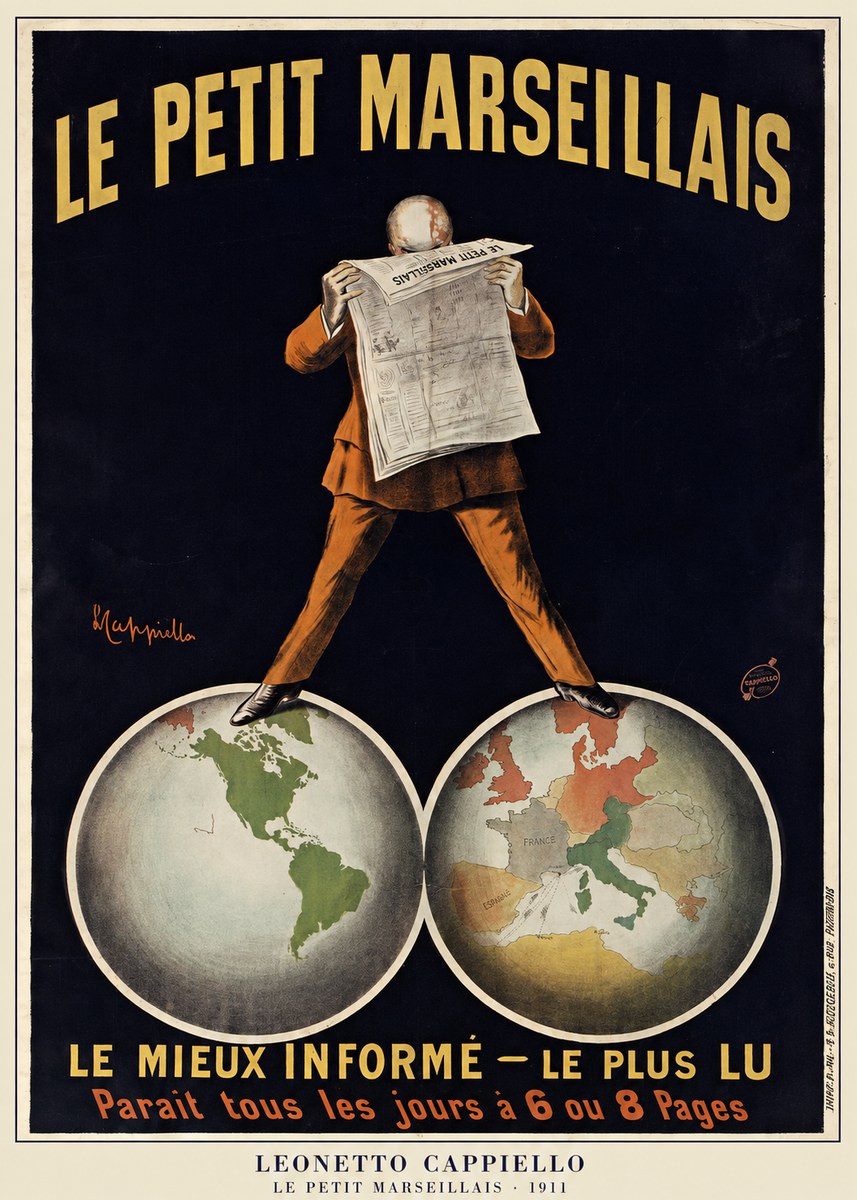 Leonetto Cappiello Le Petit Marseillais No5 - Póster