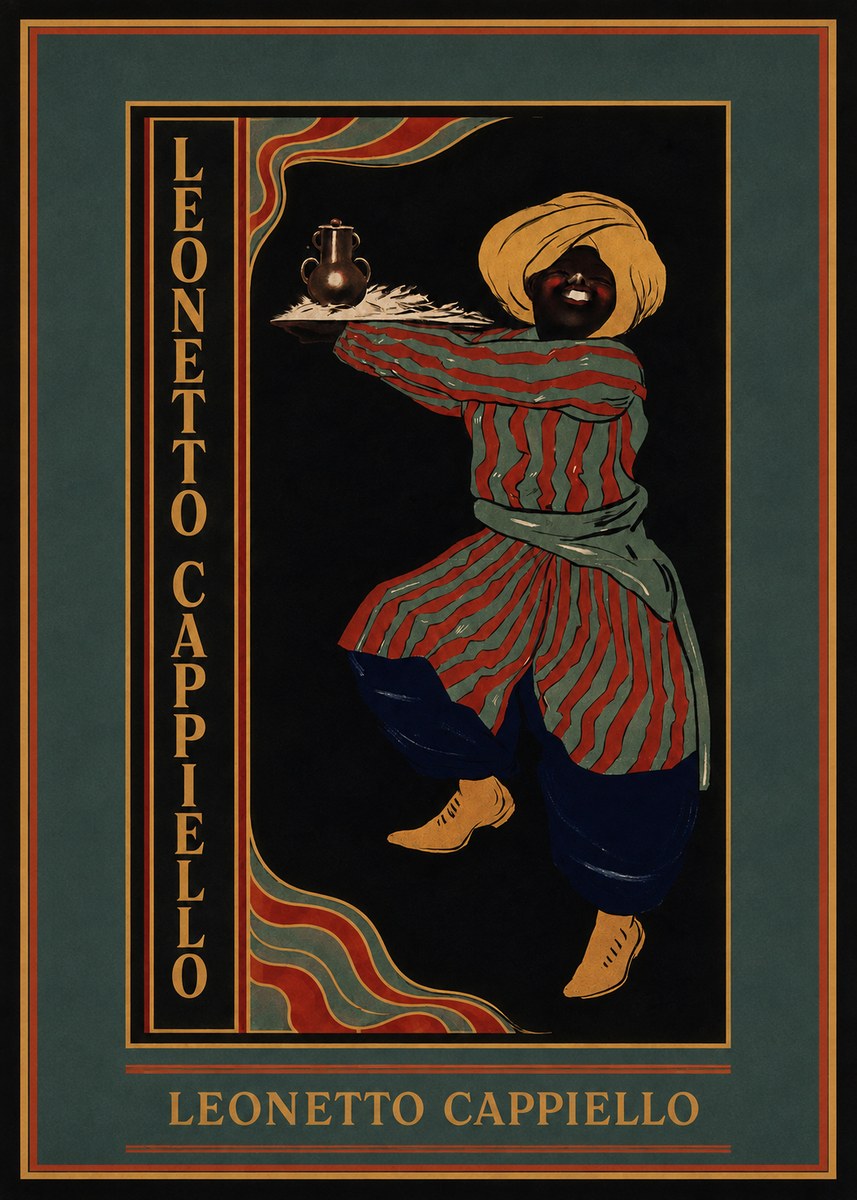 Leonetto Cappiello The Sultan No3 - Póster