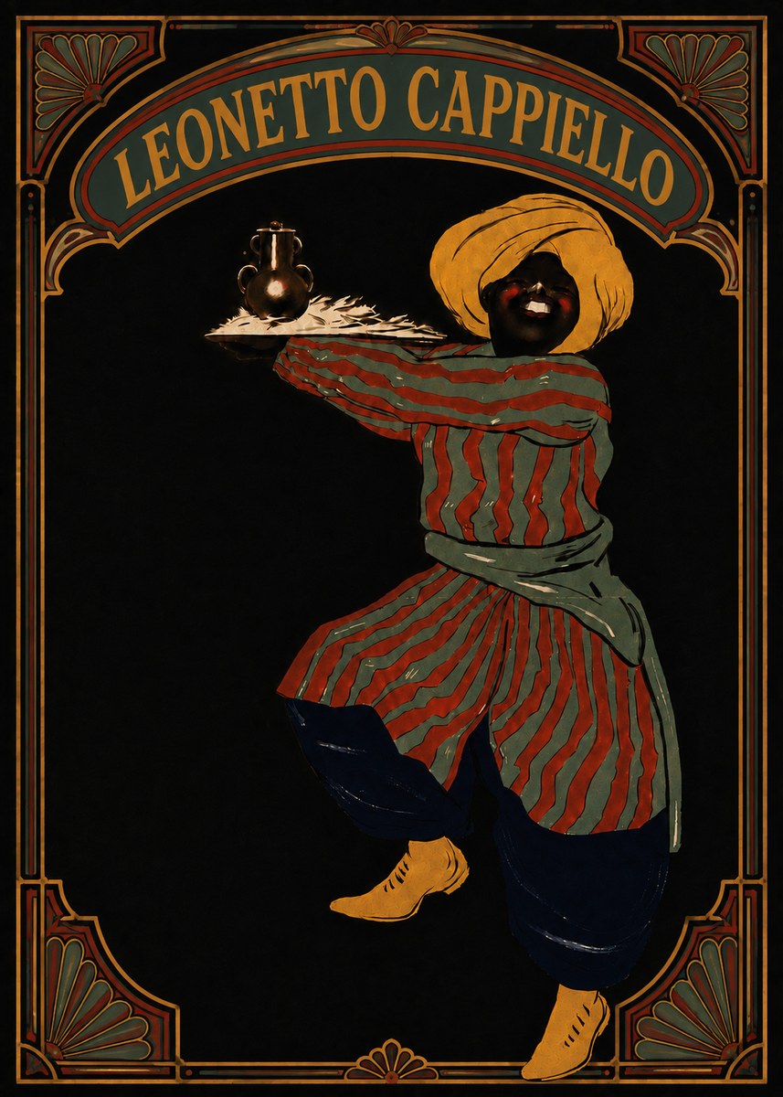 Leonetto Cappiello The Sultan No6 - Póster