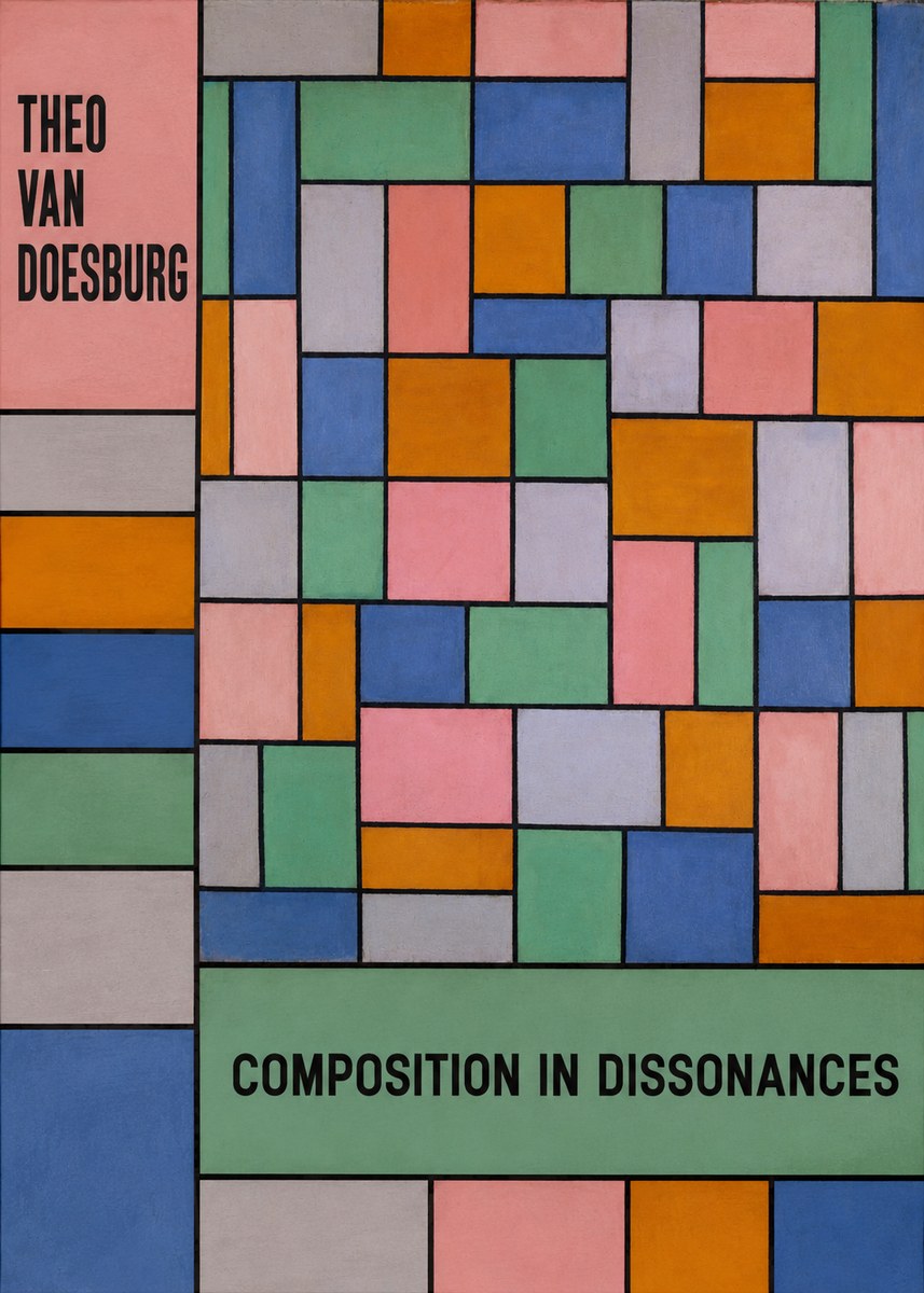 Theo van Doesburg Composition in Dissonances No5 - Póster