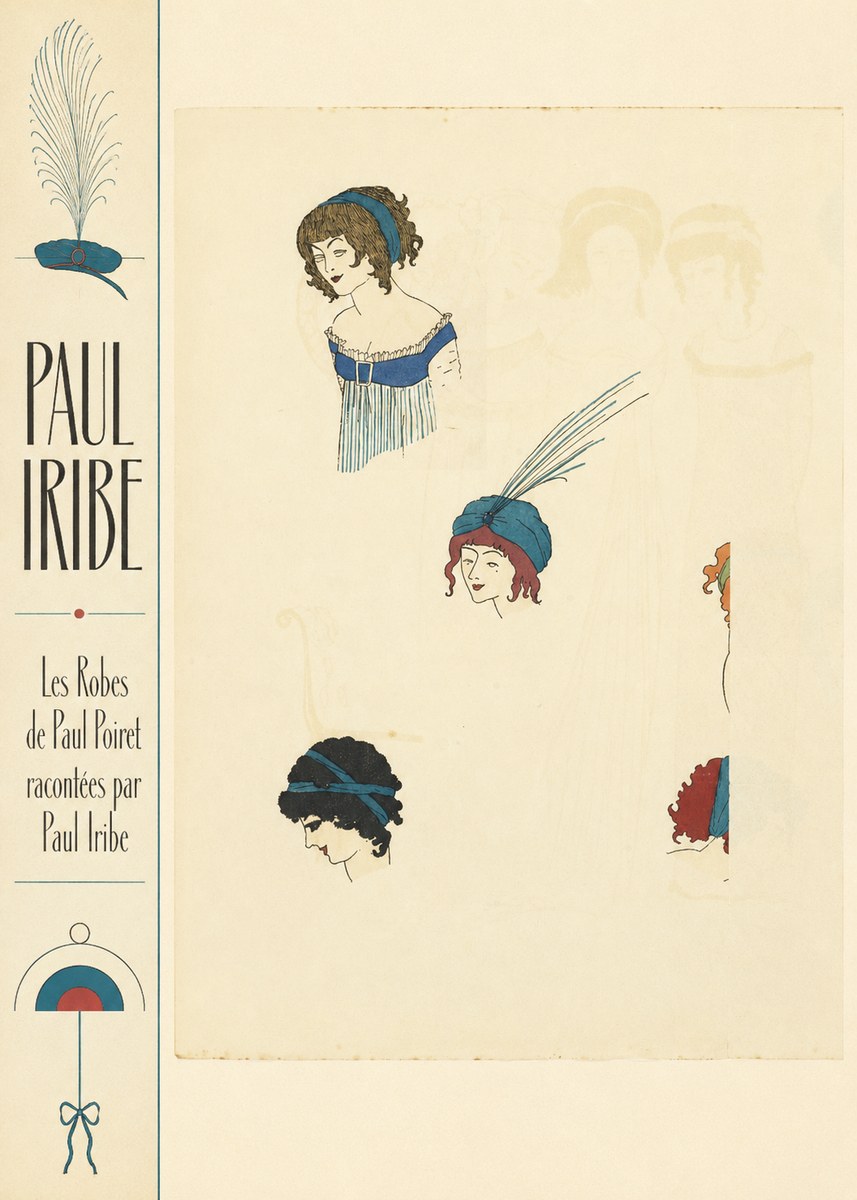 Paul Iribe Les Robes De Paul Poiret Racontées Par Paul Iribe No2 - Póster