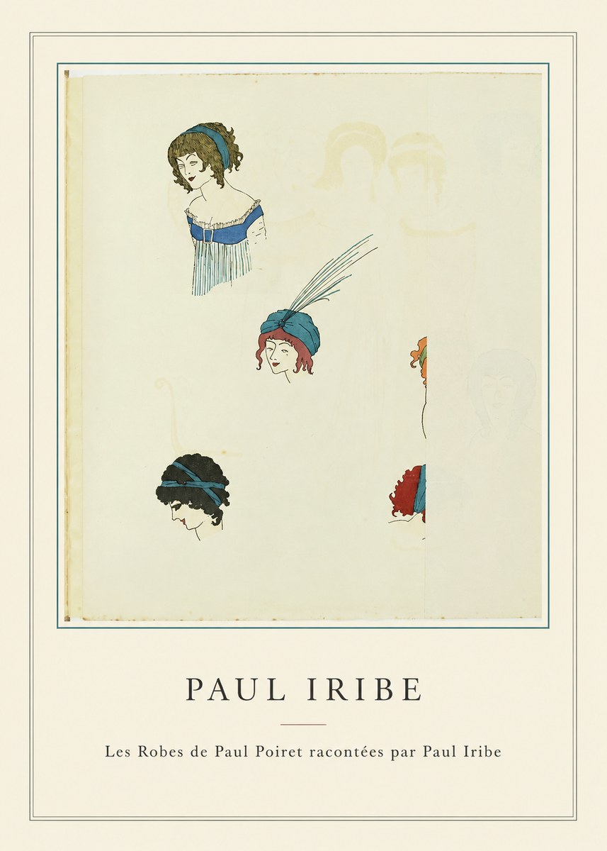 Paul Iribe Les Robes De Paul Poiret Racontées Par Paul Iribe No4 - Póster