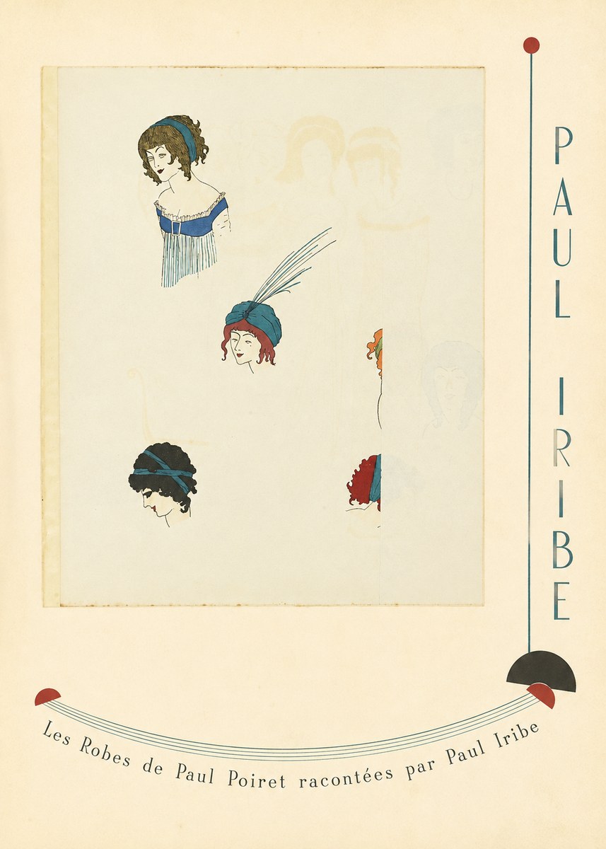 Paul Iribe Les Robes De Paul Poiret Racontées Par Paul Iribe No6 - Póster