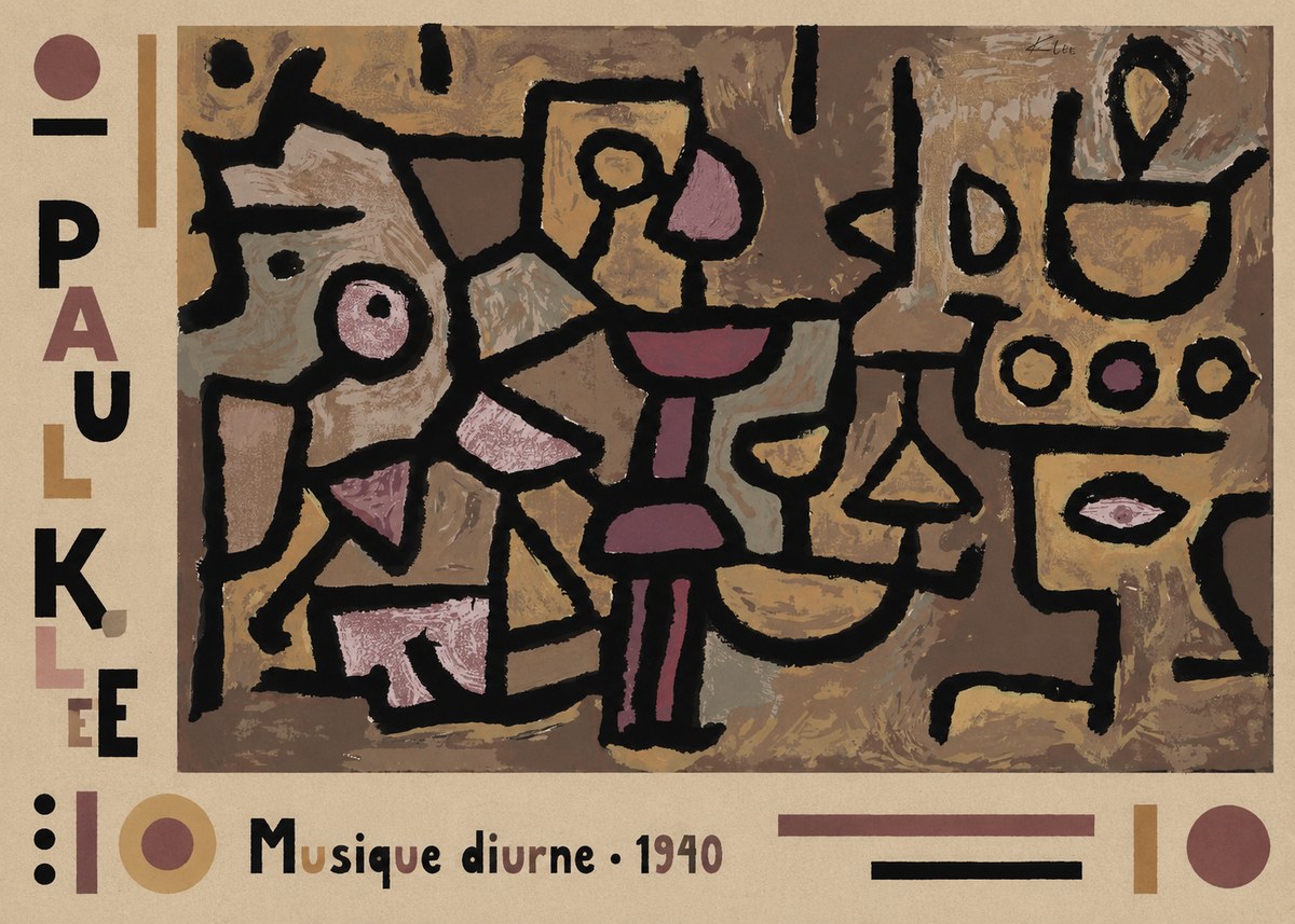 Paul Klee Musique Diurne No3 - Póster