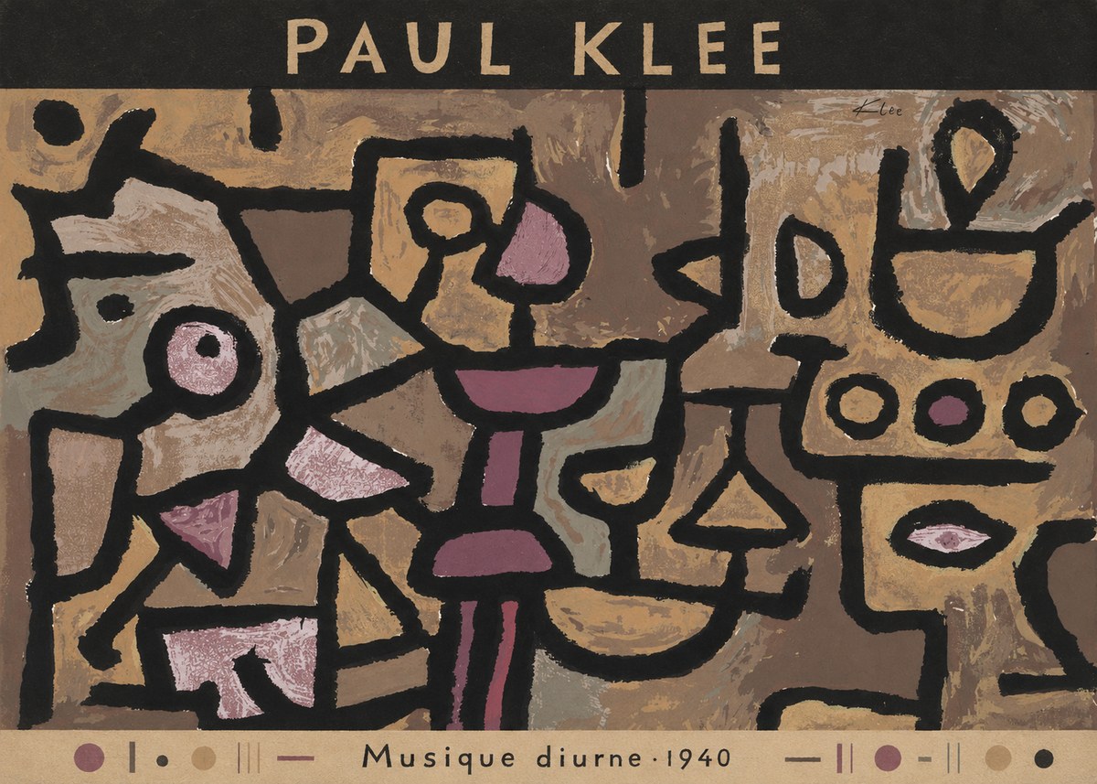 Paul Klee Musique Diurne No4 - Póster