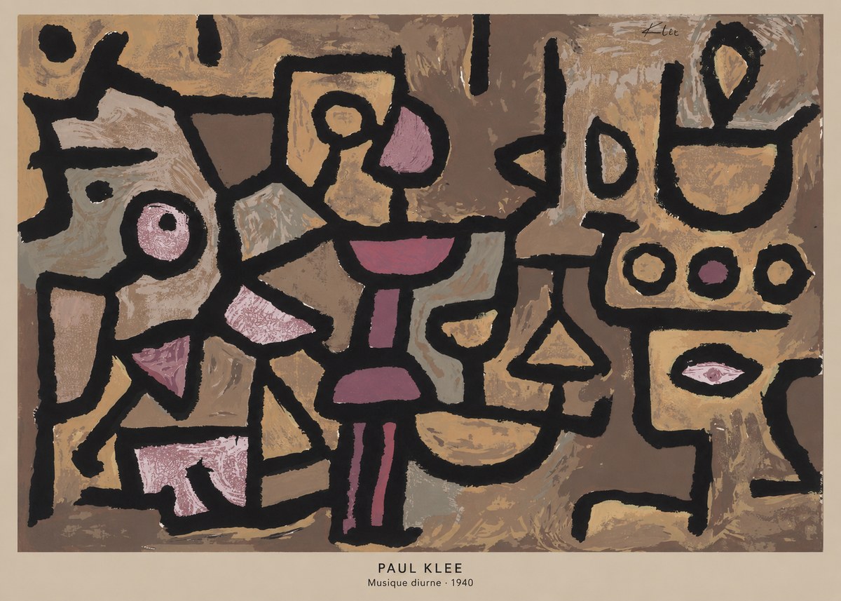 Paul Klee Musique Diurne No5 - Póster
