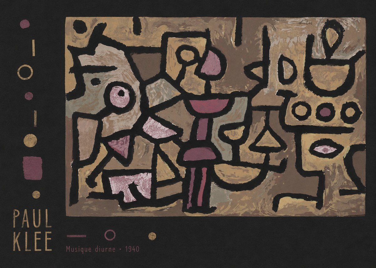Paul Klee Musique Diurne No6 - Póster