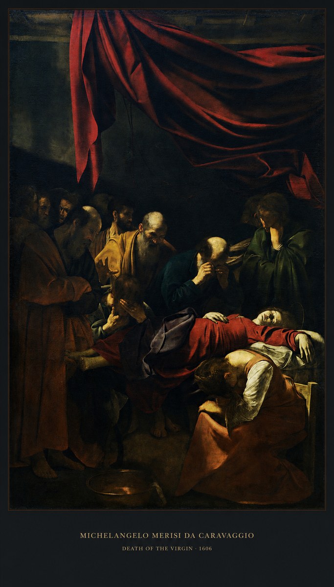 Michelangelo Merisi da Caravaggio Death of the Virgin No5 - Póster