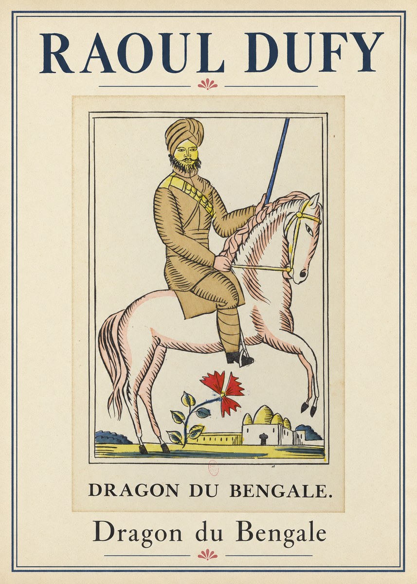Raoul Dufy Dragon Du Bengale No1 - Póster