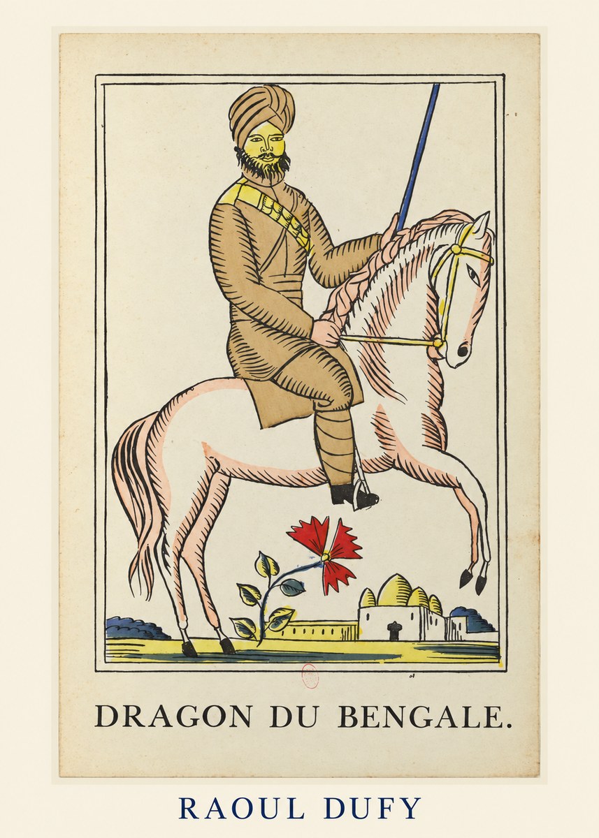 Raoul Dufy Dragon Du Bengale No3 - Póster
