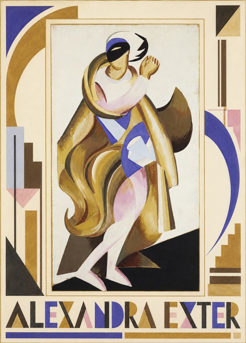 Alexandra Exter Art Deco Figure No1 - Póster