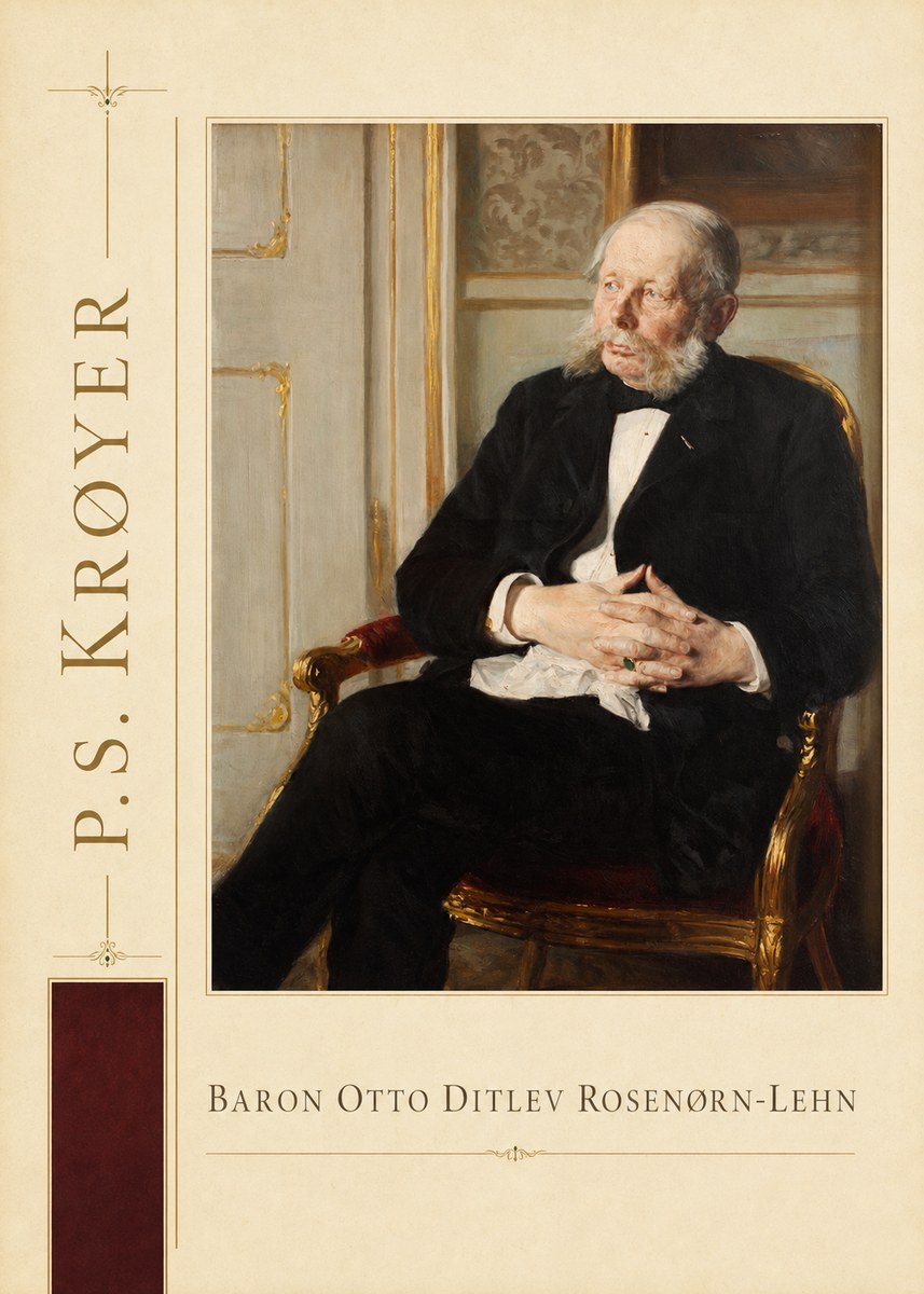 P.S. Krøyer Baron Otto Ditlev Rosenørn-lehn No3 - Póster
