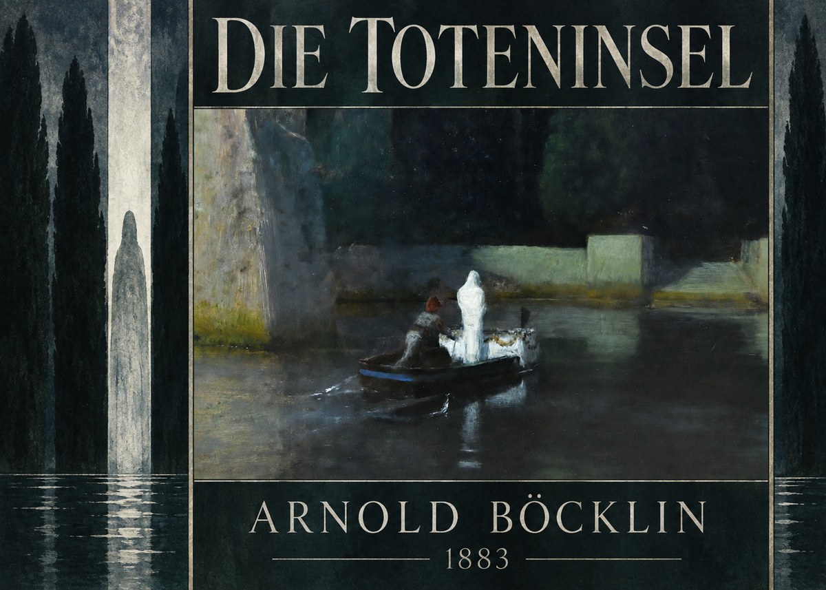 Arnold Böcklin Die Toteninsel IV No5 - Póster