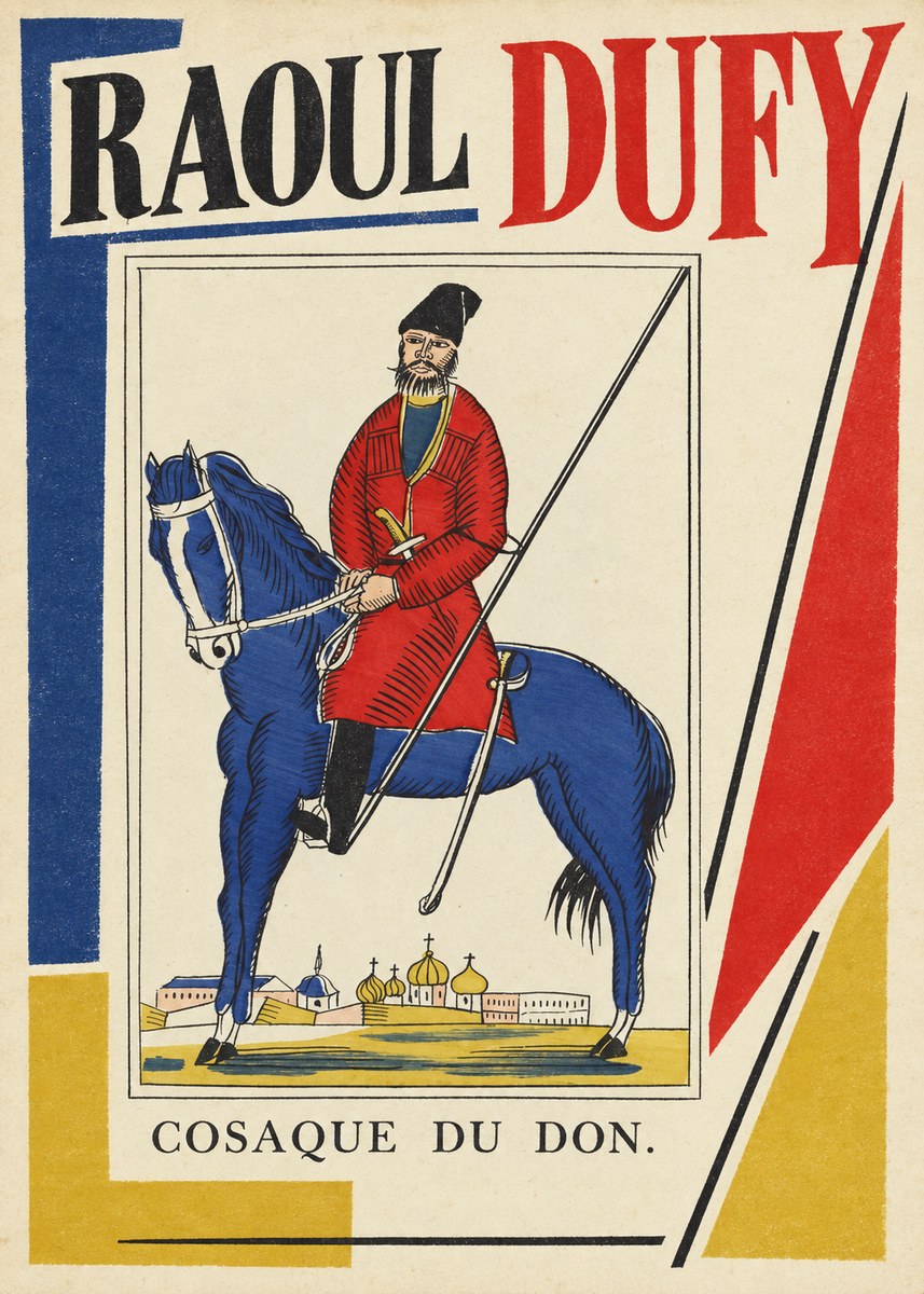 Raoul Dufy Cosaque Du Don. No2 - Póster