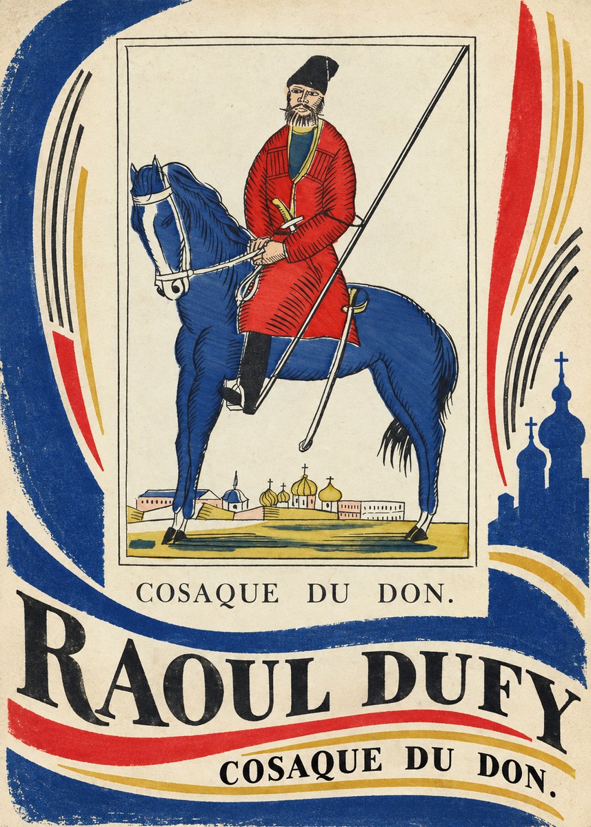 Raoul Dufy Cosaque Du Don. No4 - Póster