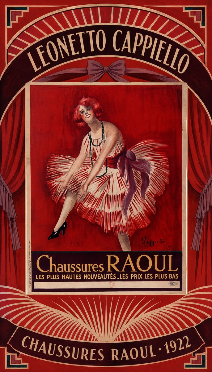 Leonetto Cappiello Chaussures Raoul No3 - Póster