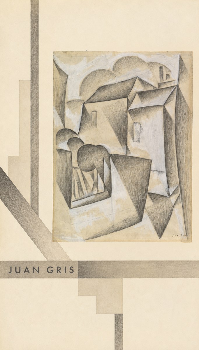 Juan Gris Houses in Paris No4 - Póster