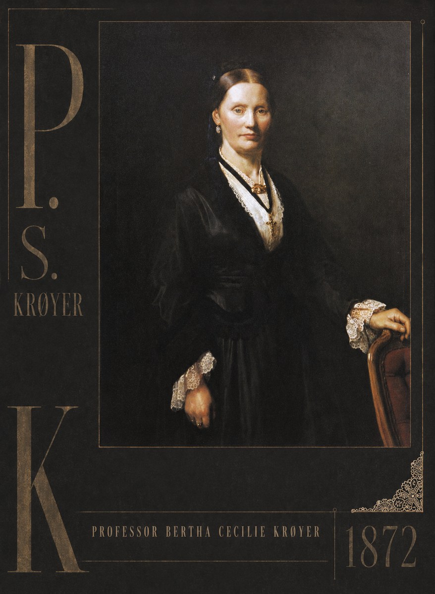P.S. Krøyer Professor Bertha Cecilie Krøyer No4 - Póster
