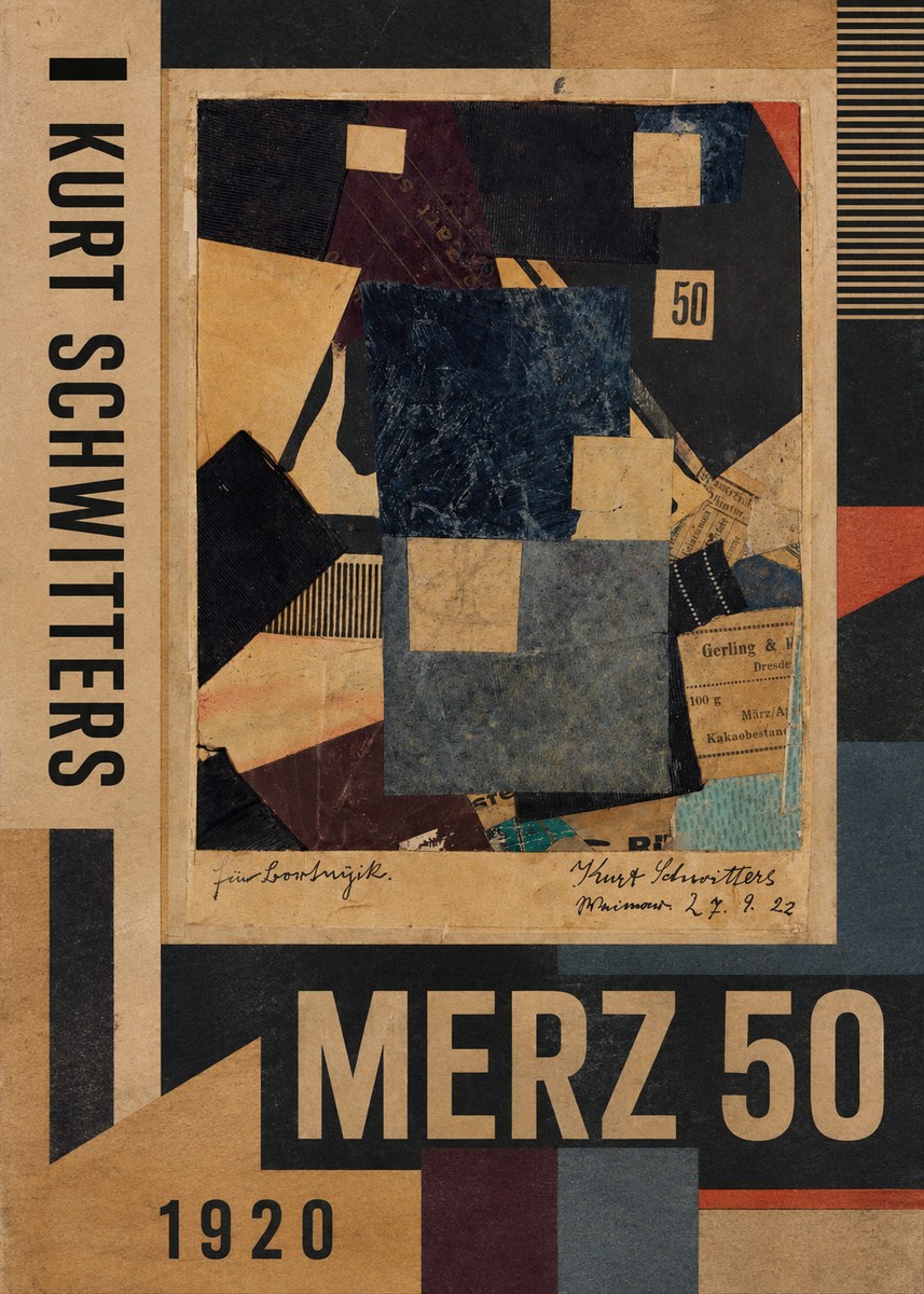 Kurt Schwitters Merz 50 No1 - Póster