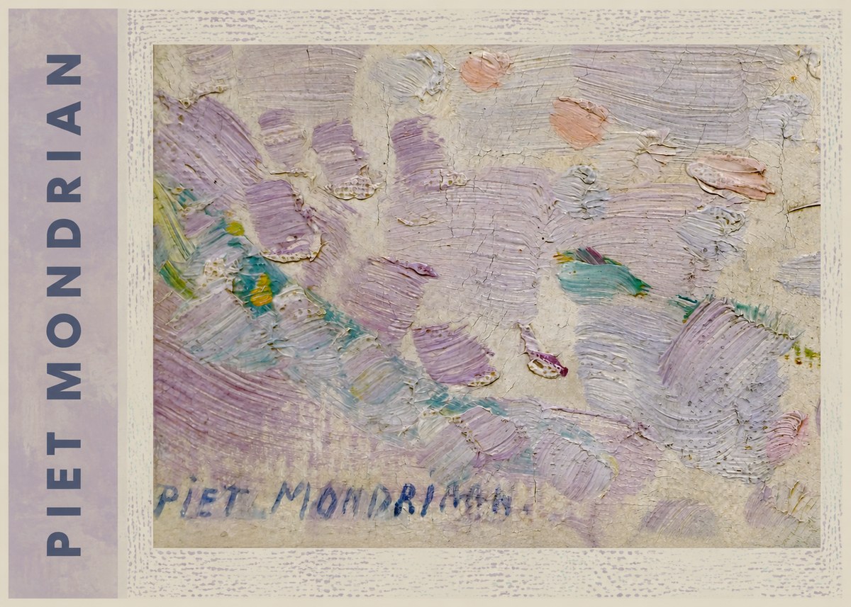 Piet Mondrian Abstract Composition No2 - Póster