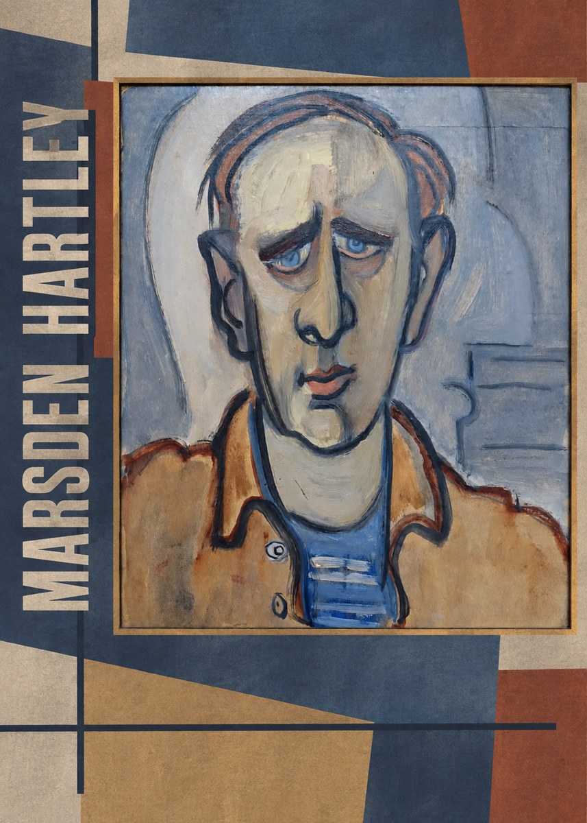 Marsden Hartley Portrait of a German Officer II No2 - Póster