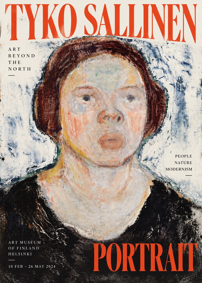 Tyko Sallinen Portrait I No2 - Póster