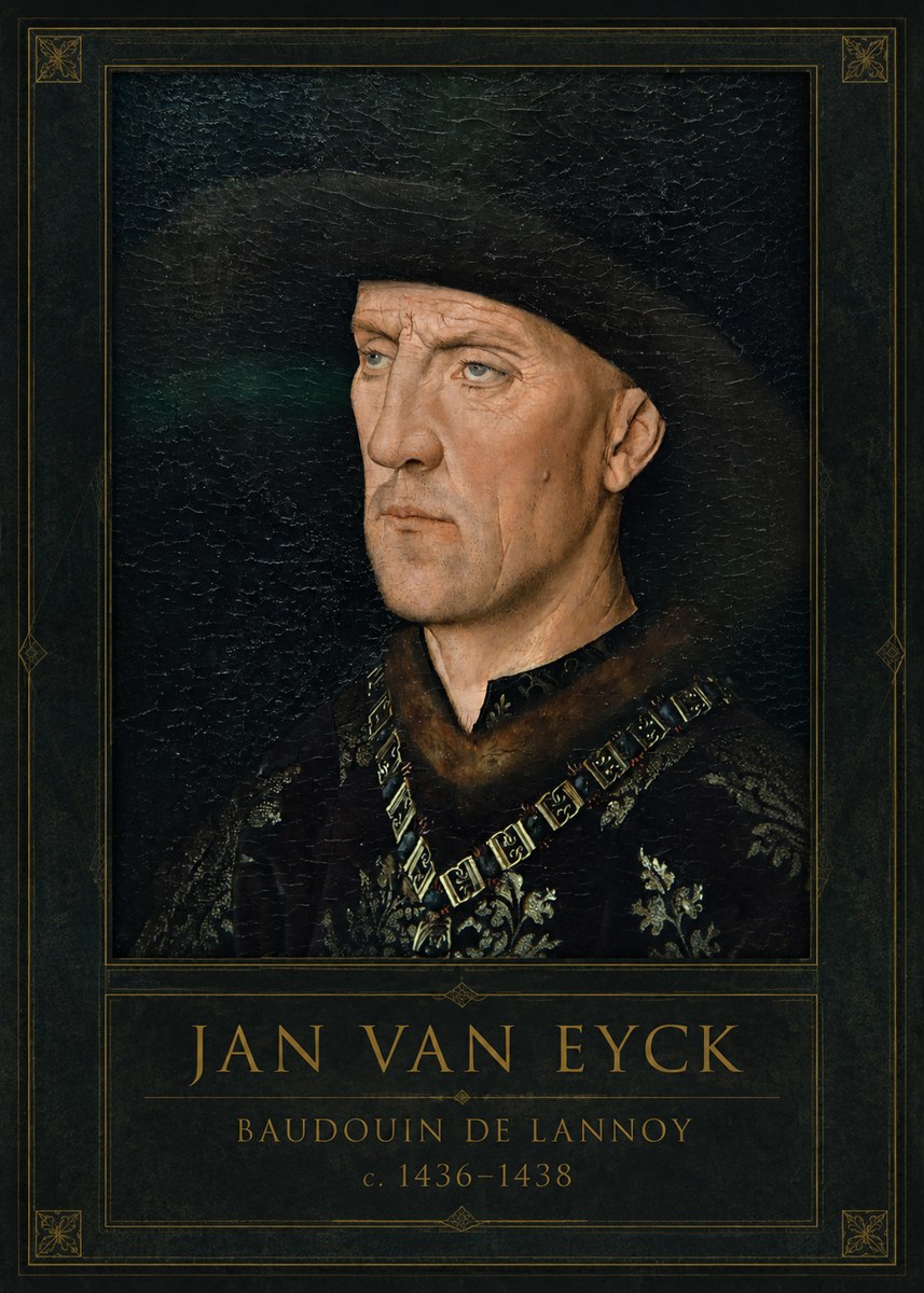 Jan van Eyck Baudouin De Lannoy No1 - Póster