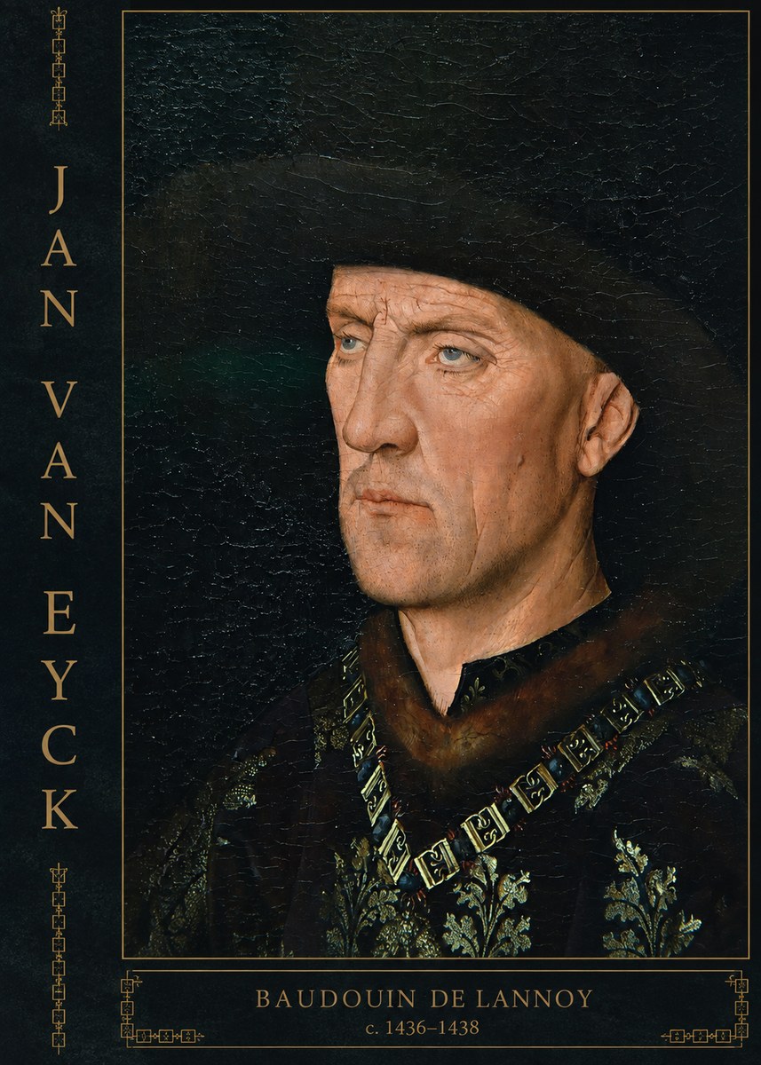 Jan van Eyck Baudouin De Lannoy No2 - Póster