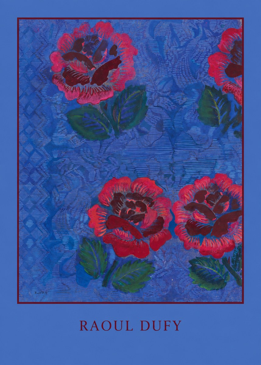 Raoul Dufy Roses No4 - Póster