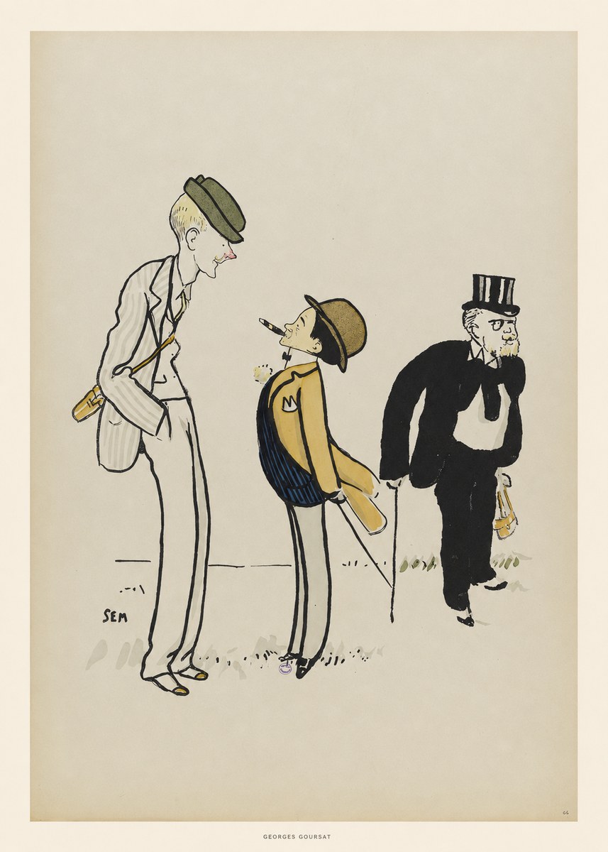 Georges Goursat Georges Goursat IV No6 - Póster