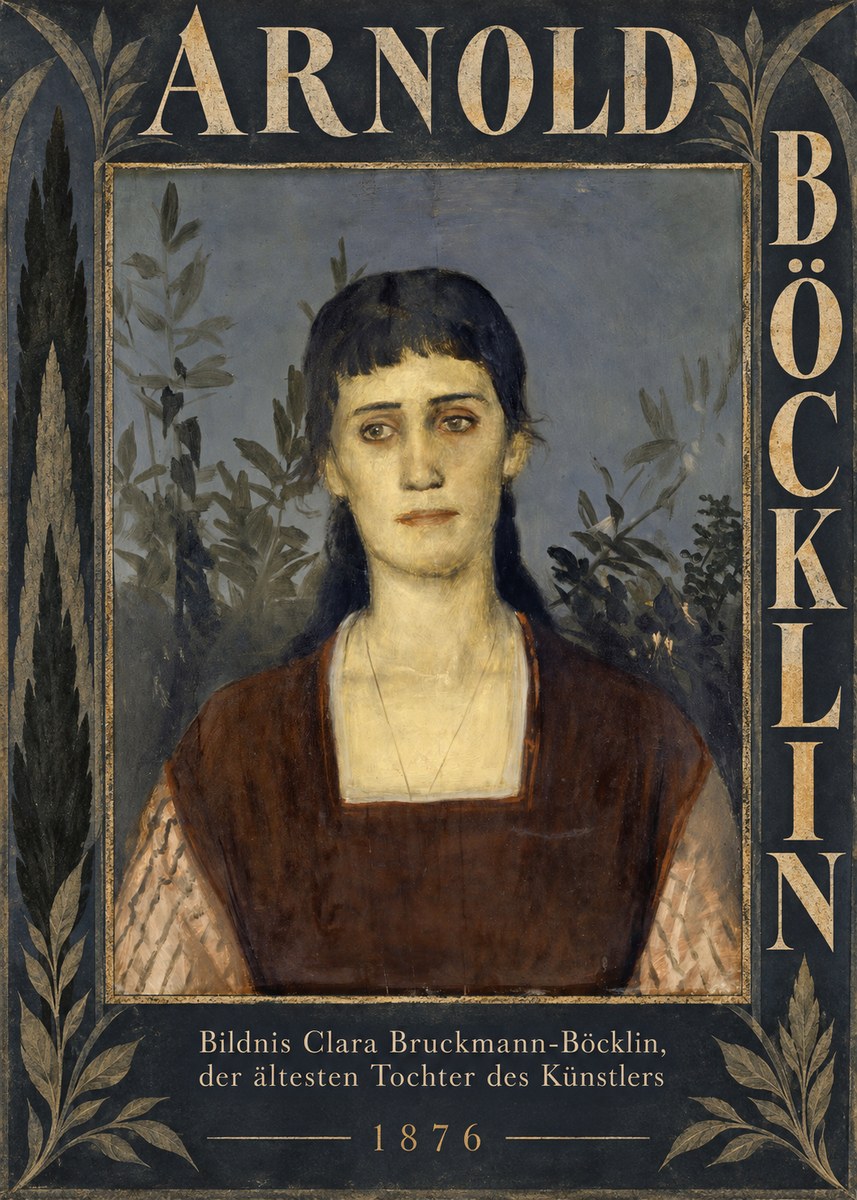 Arnold Böcklin Bildnis Clara Bruckmann-böcklin, Der Ältesten Tochter Des Künstlers No6 - Póster