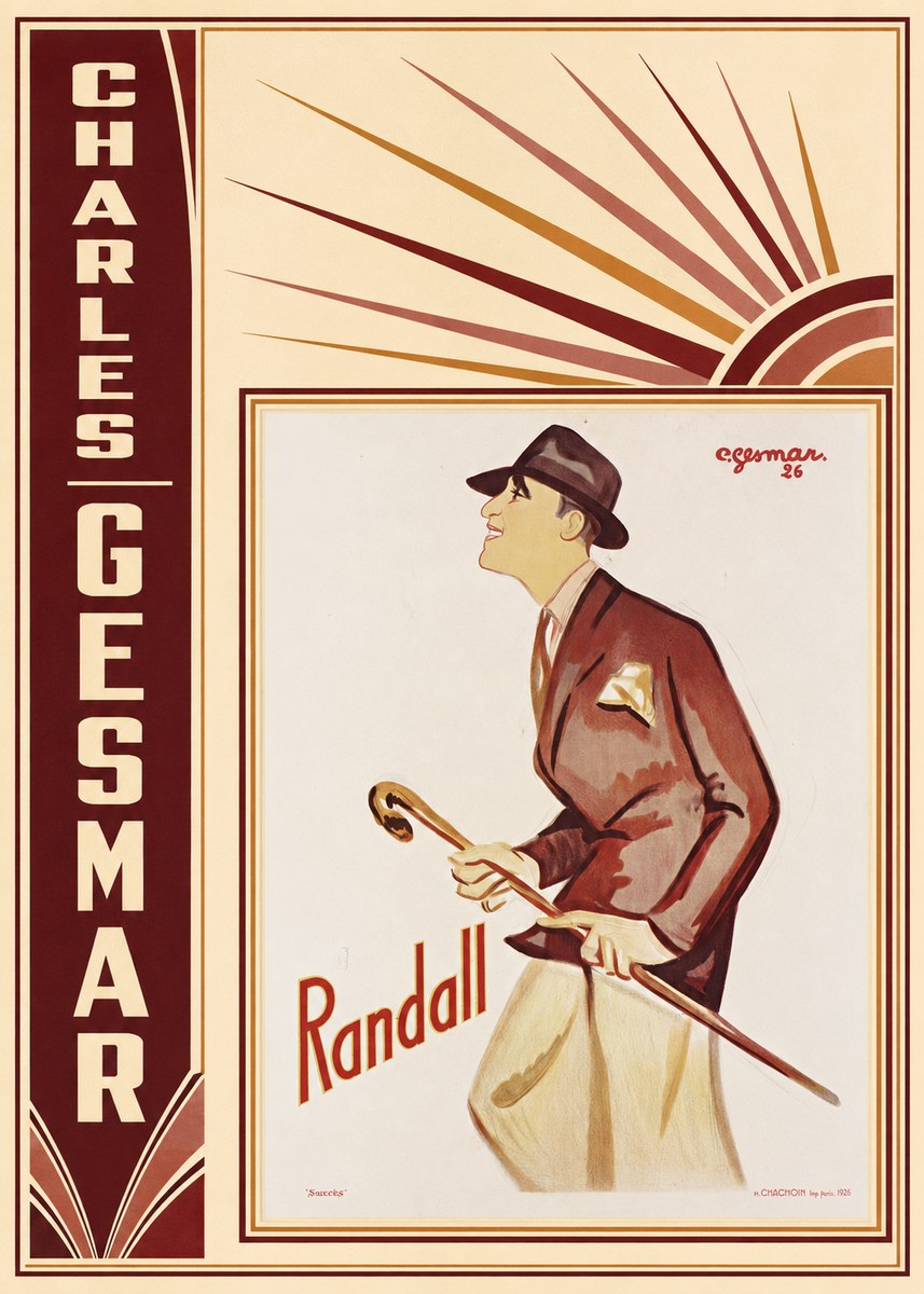 Charles Gesmar Randall II No3 - Póster
