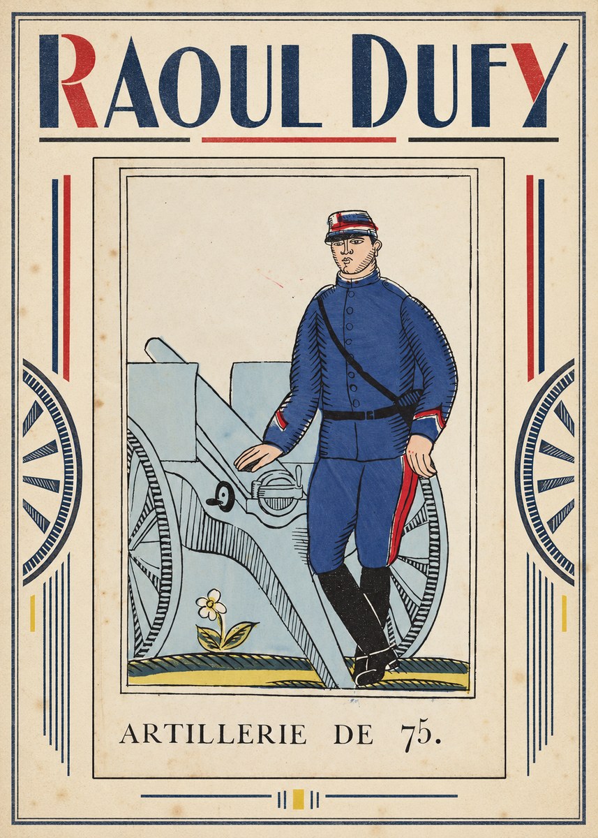 Raoul Dufy Artillerie De 75. No1 - Póster