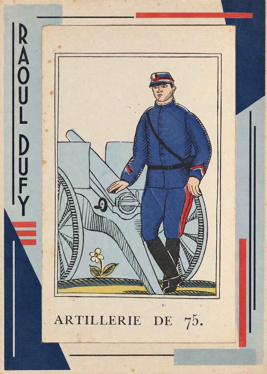 Raoul Dufy Artillerie De 75. No2 - Póster