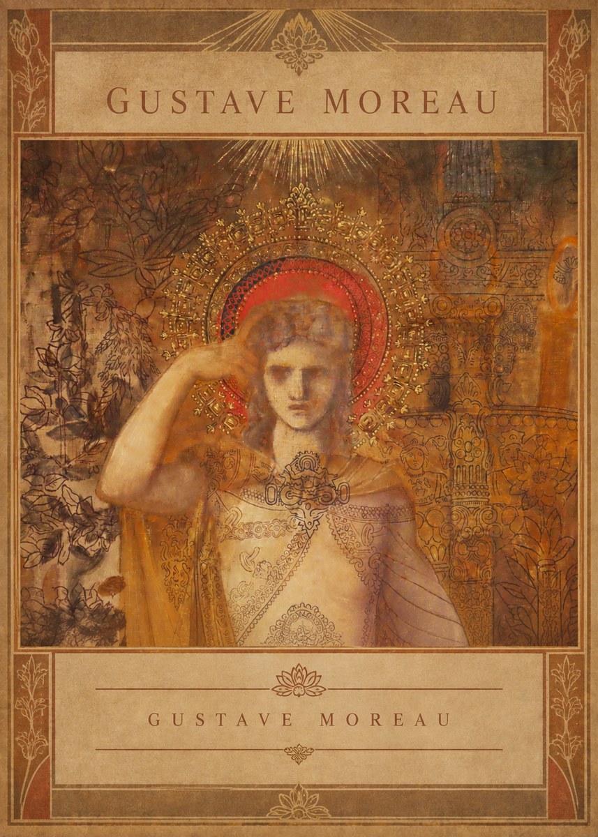 Gustave Moreau The Messenger No2 - Póster