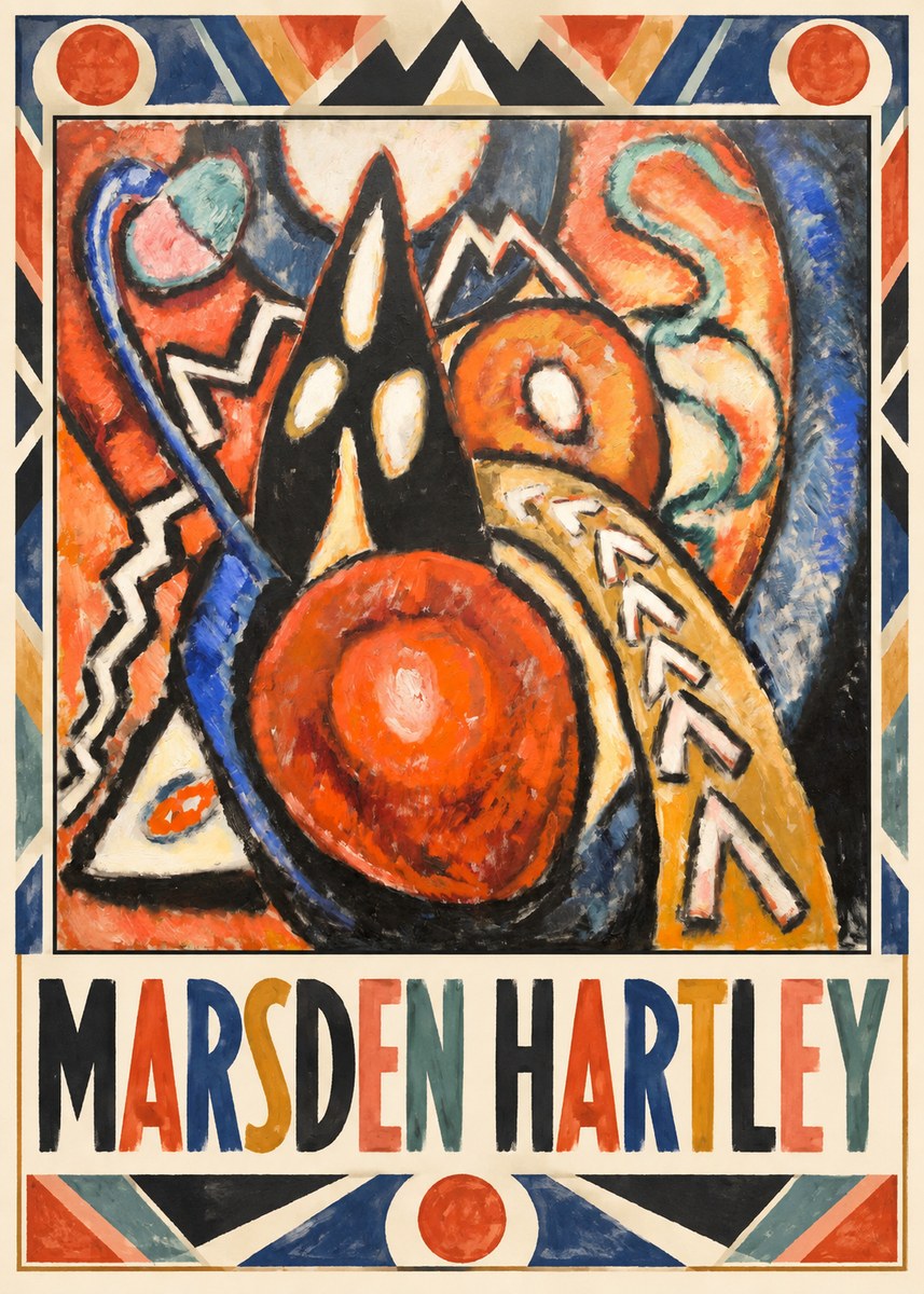 Marsden Hartley Marsden Hartley No1 - Póster