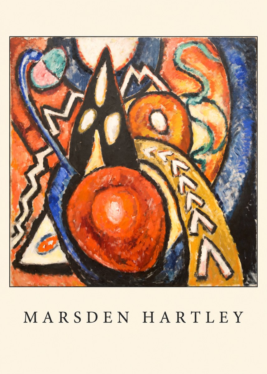 Marsden Hartley Marsden Hartley No4 - Póster