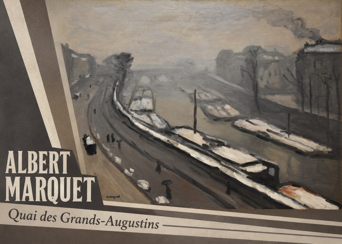 Albert Marquet Quai Des Grands-augustins No4 - Póster