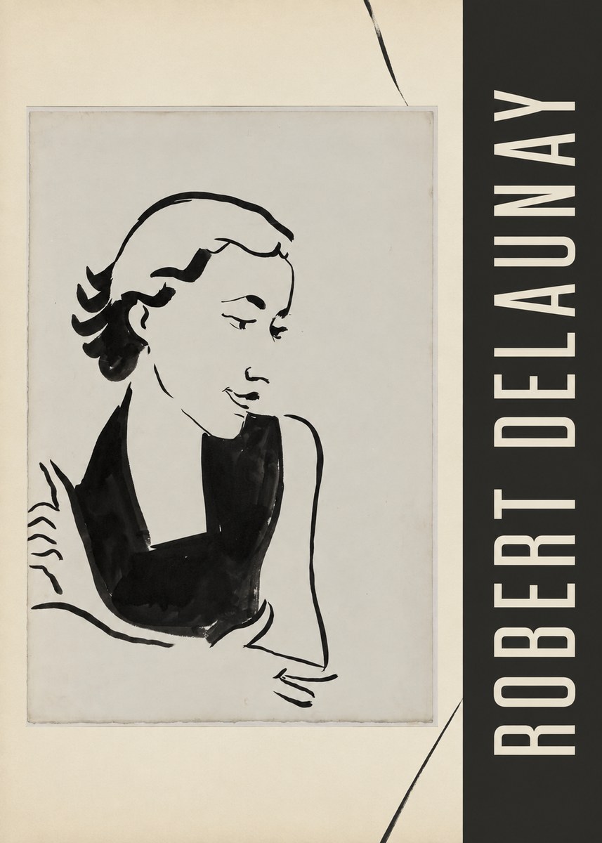Robert Delaunay Figure Study No2 - Póster