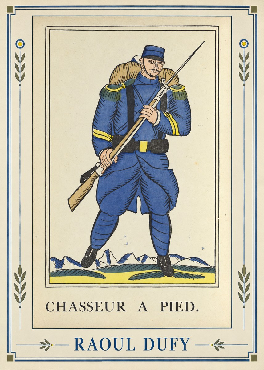 Raoul Dufy Chasseur a Pied. No1 - Póster