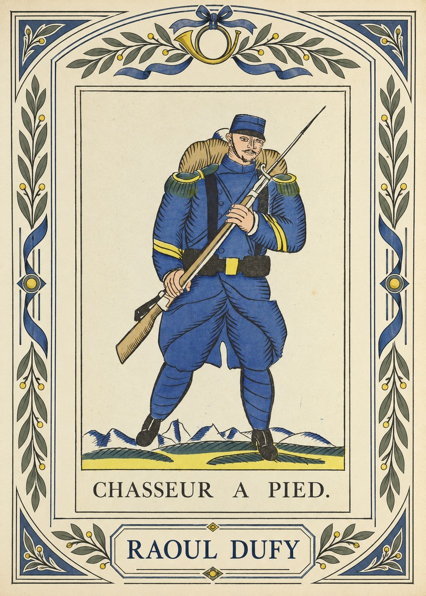 Raoul Dufy Chasseur a Pied. No3 - Póster