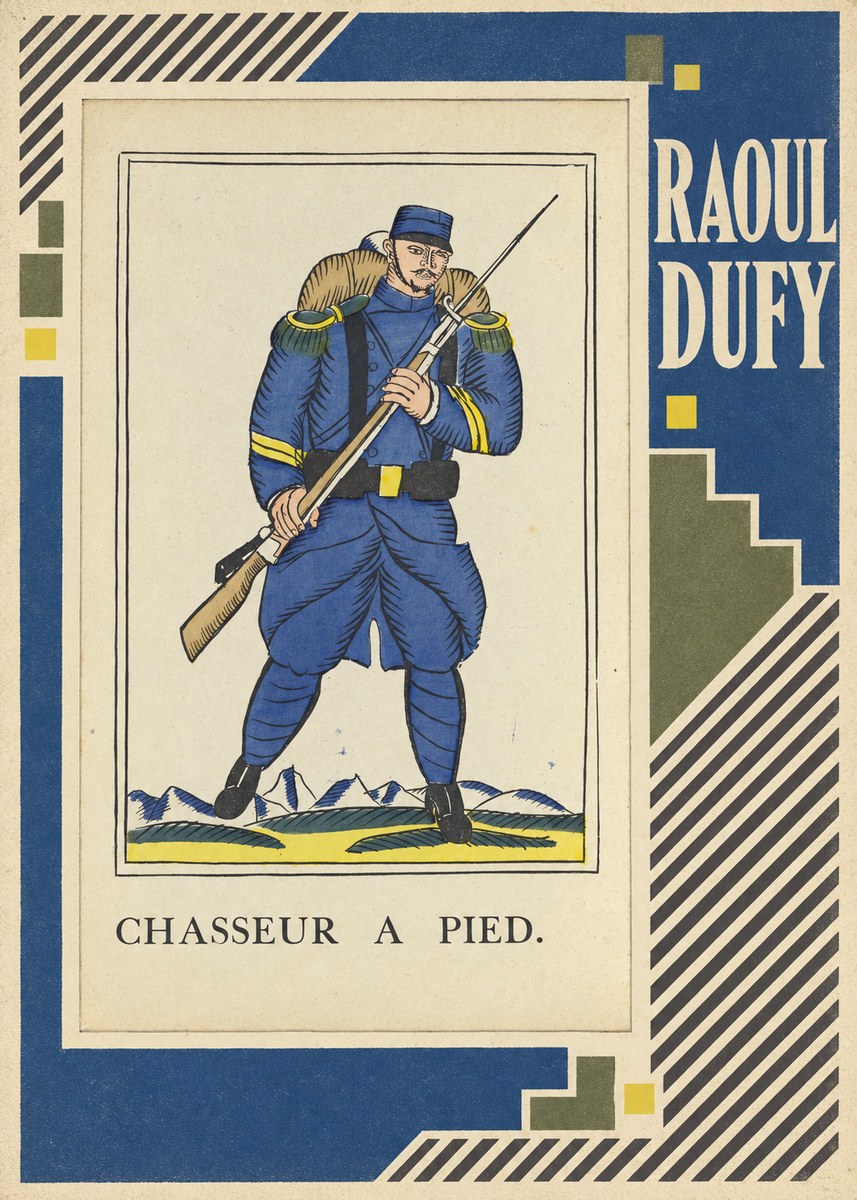 Raoul Dufy Chasseur a Pied. No5 - Póster
