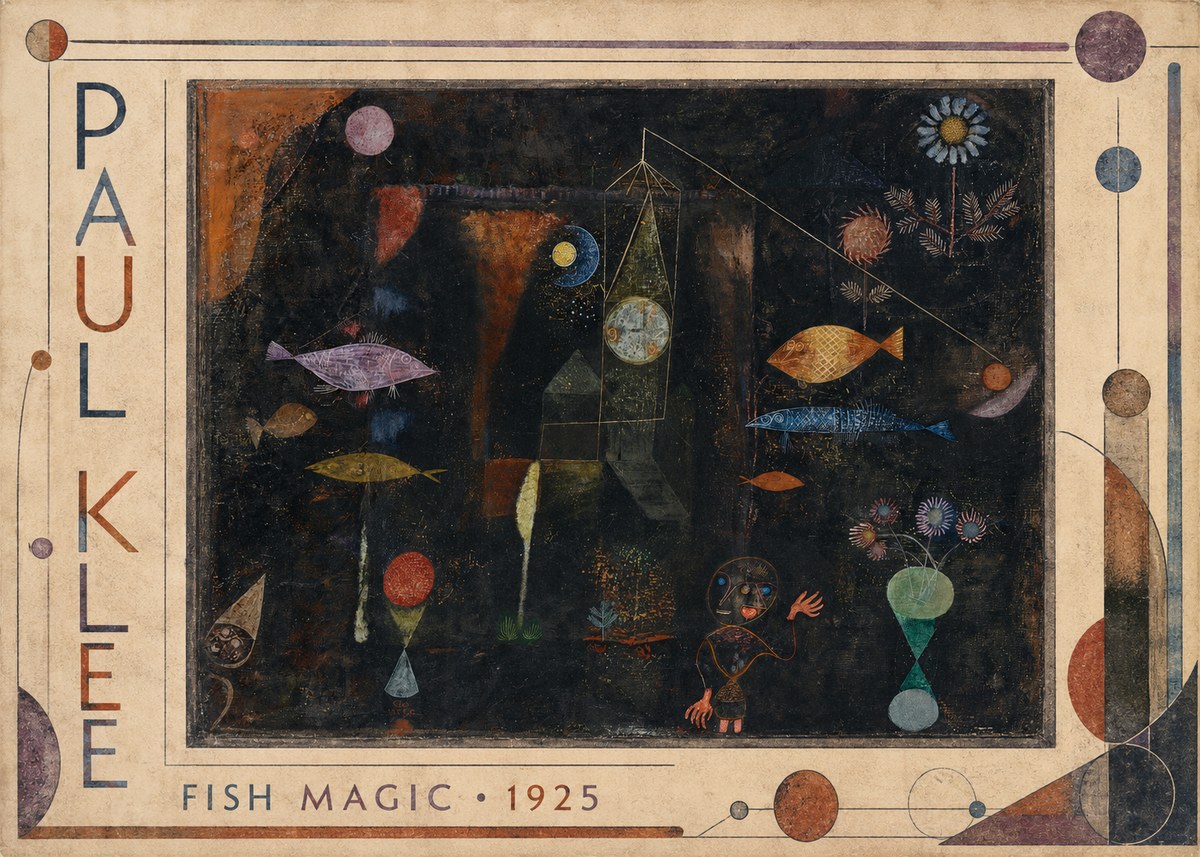 Paul Klee Fish Magic I No2 - Póster