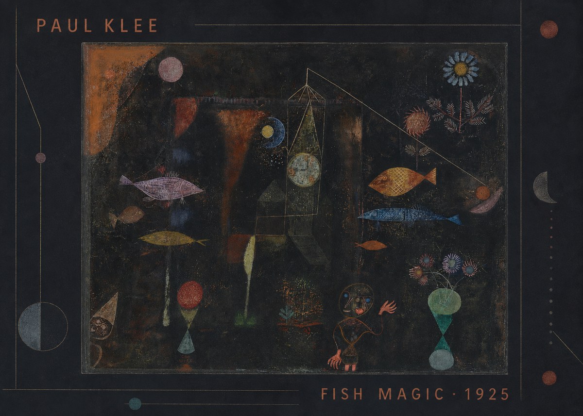 Paul Klee Fish Magic I No3 - Póster