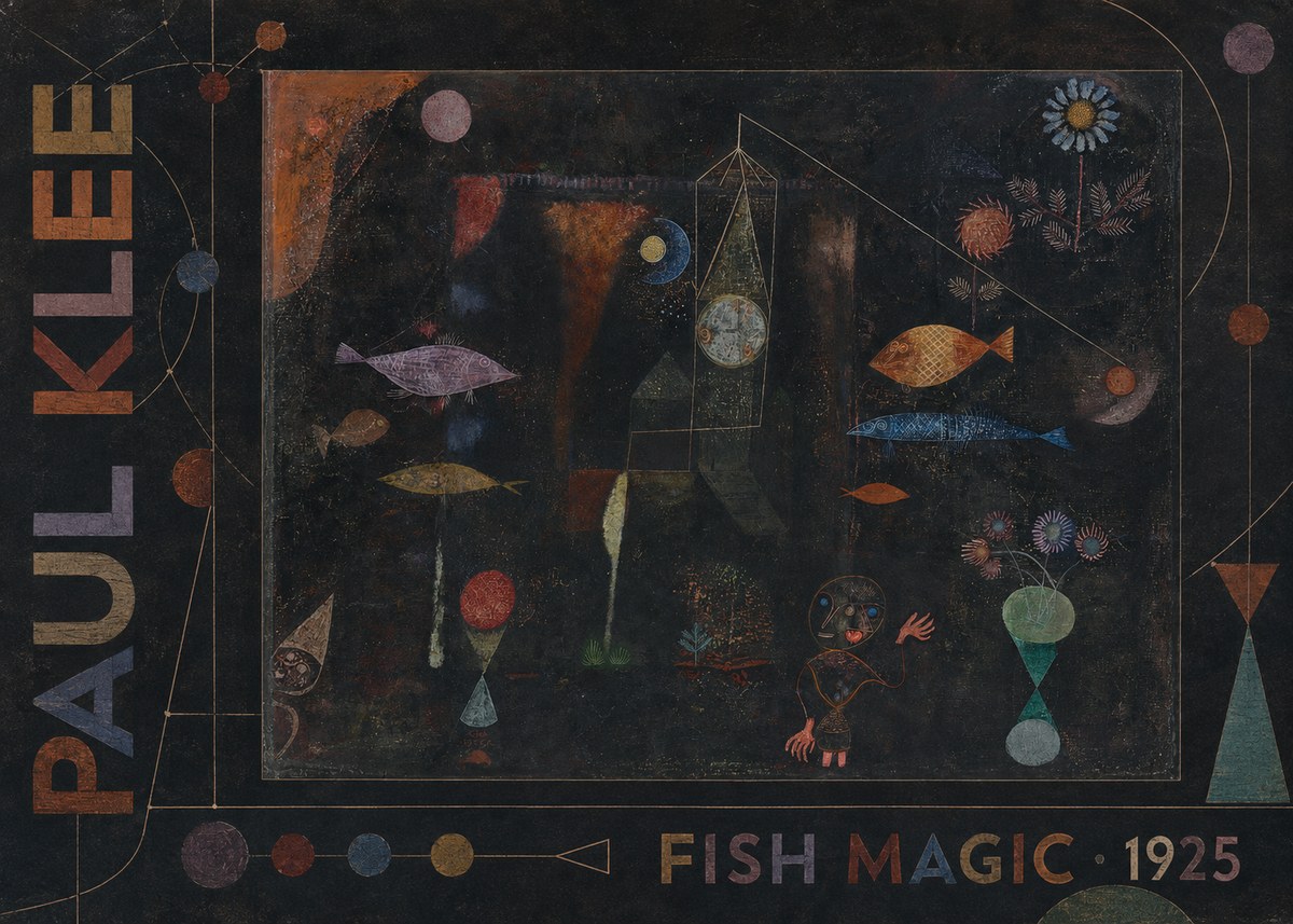 Paul Klee Fish Magic I No6 - Póster