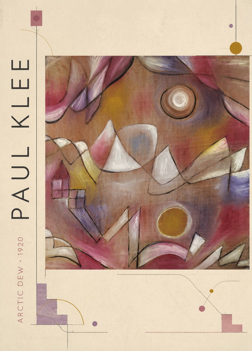 Paul Klee Arctic Dew No3 - Póster
